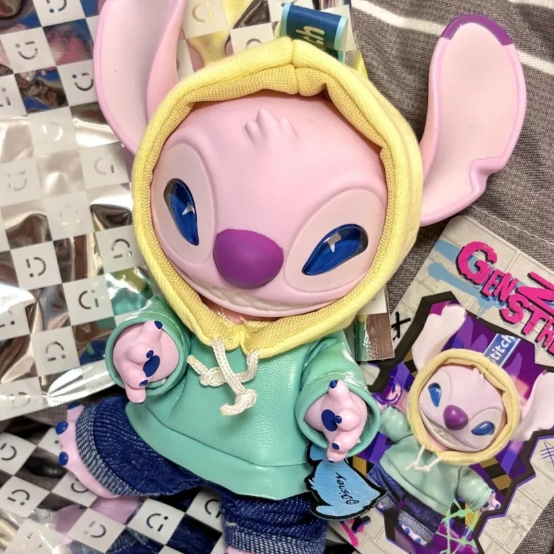 ใหม่ของแท้ STI Genz Street Series Blind Box Vinyl Pendant Mystery Box อะนิเมะรูปตกแต่งห้องคอลเลกชันของเล่น