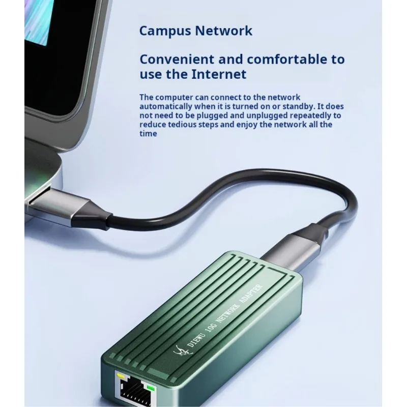10GbE USB-C Ethernet-adapter USB3.2 Type C 10 Gigabit Ethernet-adapter Realtek/RTL8159 Ondersteuning voor Windows 11