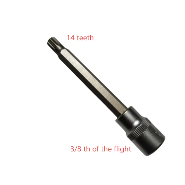 DSG dual-clutch transmission electromechanical unit unlock tool for Mercedes-Benz Ford Volkswagen Audi 14 teeth 38 medium fly