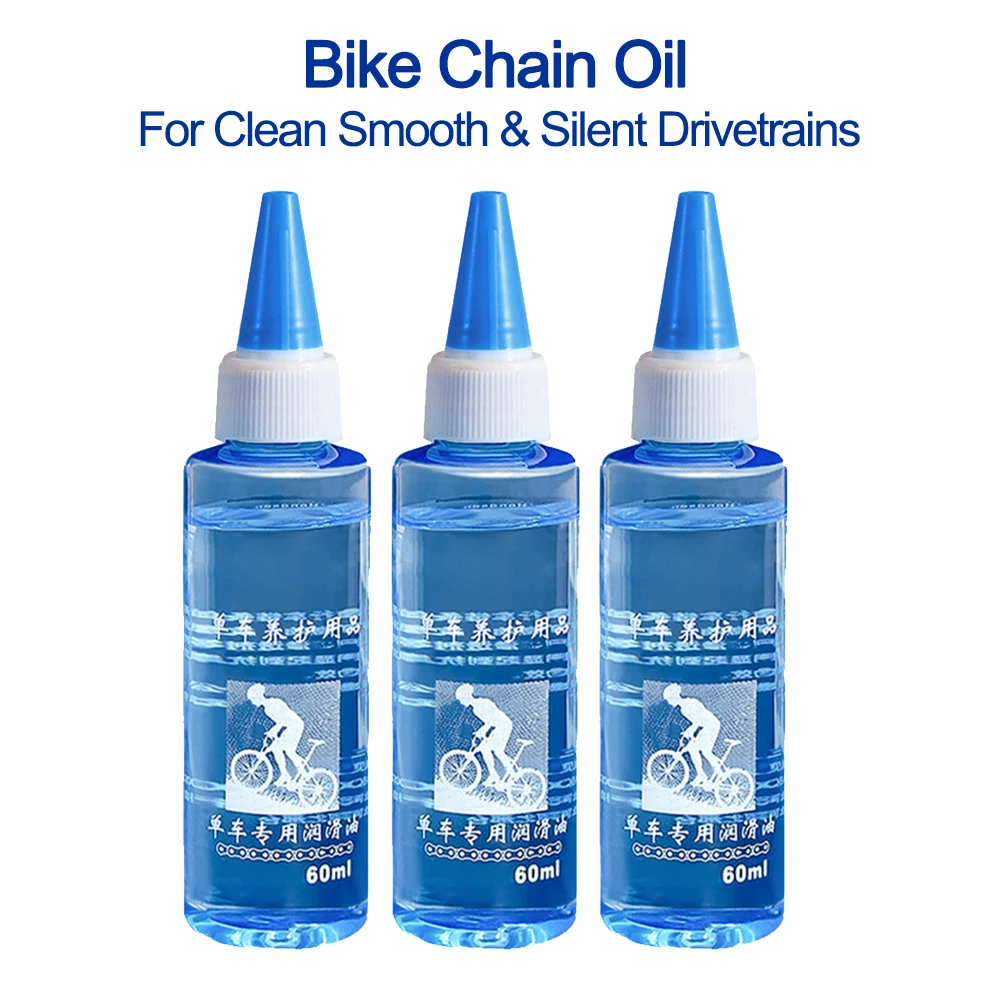 3pcs Bicycle Special Lubricant Dry Lube Chain Oil Bike Chain Oil For Clean Smooth & Silent Drivetrains Chain Cycling Accessories