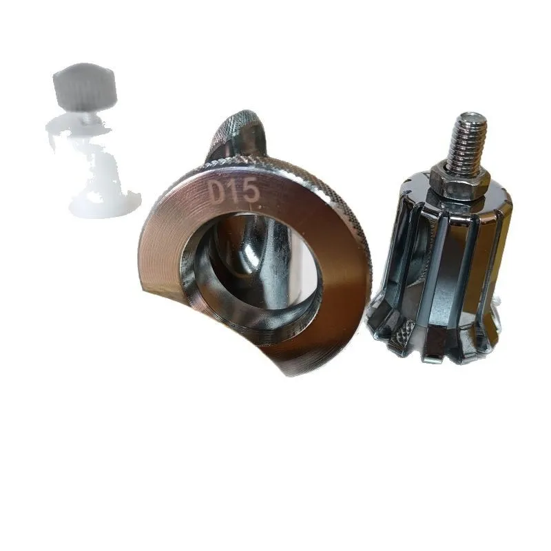 

Anodized aluminum perfume nozzle pressing head capping machine middle sleeve plastic card aluminum card middle locking machine