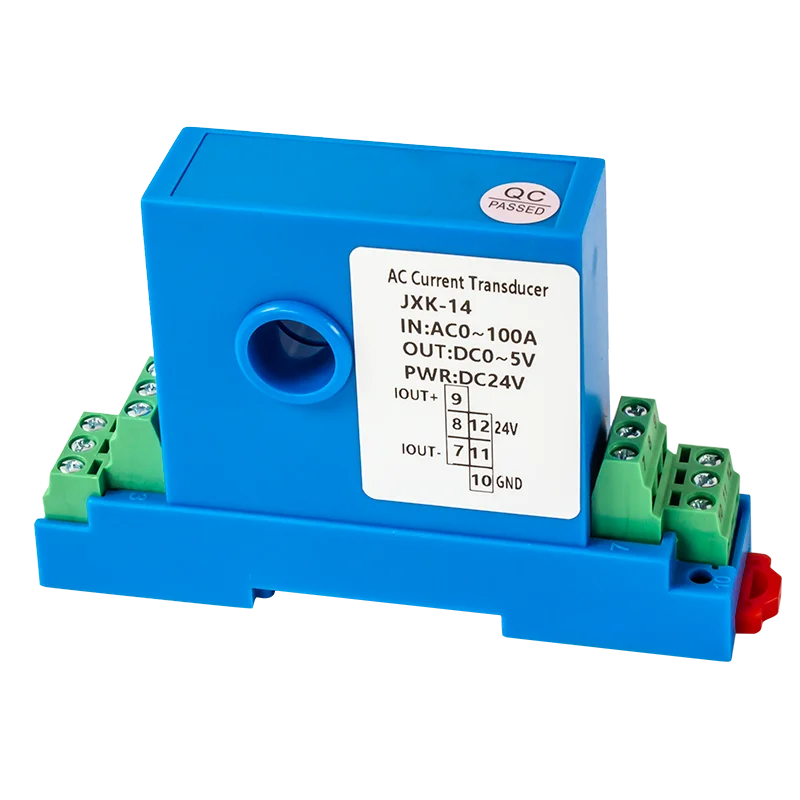 AC DC Current Sensor 50A 10A 20A 50A 100A 200A 4-20mA 0-10V 0-5V RS485 Relay Current Transducer DC24V Transmitter