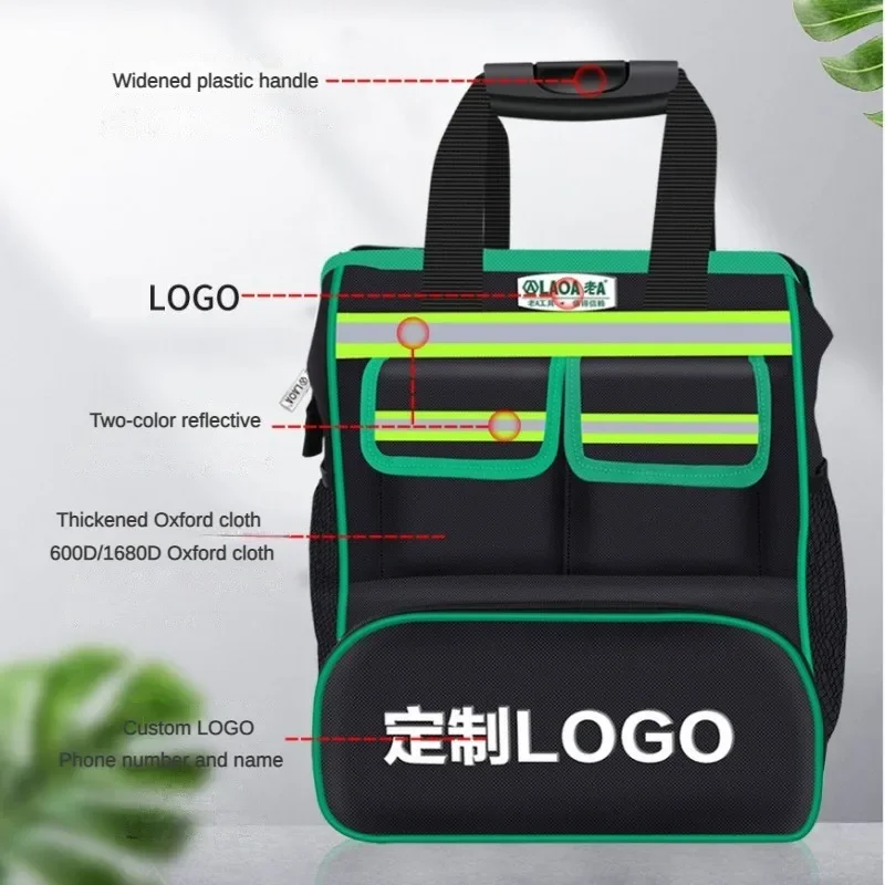 Storage Multifunctional Organizer Oxford Tools Bag Hardware Waterproof Professional Electrician Work Tools Carpenter Tool Pouch