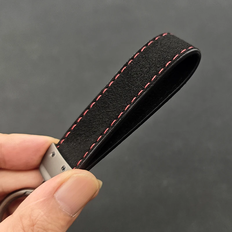 2025 جلد الغزال كيرينغ سيارة فاخرة المفاتيح لأودي A1 A2 A3 A4 A5 A6 A7 A8 RS S 3 4 5 6 7 8 TT Sline المفاتيح الملحقات