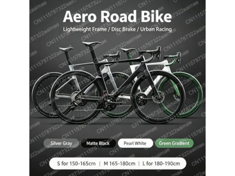Carbon Fiber Gravel Bike Racing Road Bicycle Curved Handlebar Integrated Brake Shift 16/24 Speed