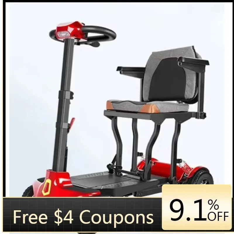 

High quality commuting vehicles are safe and reliable2024 China Factory Super Light Folded Electric Mobility Scooter Walker Fold