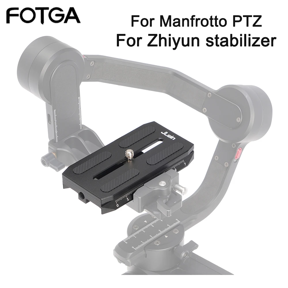 FOTGA Camera Quick Release Plate TransMount Base For ZHIYUN Crane 2S WEEBILL-S WEEBILL S 2 3S WEEBILL2 WEEBILL3S Gimbal Stabiliz