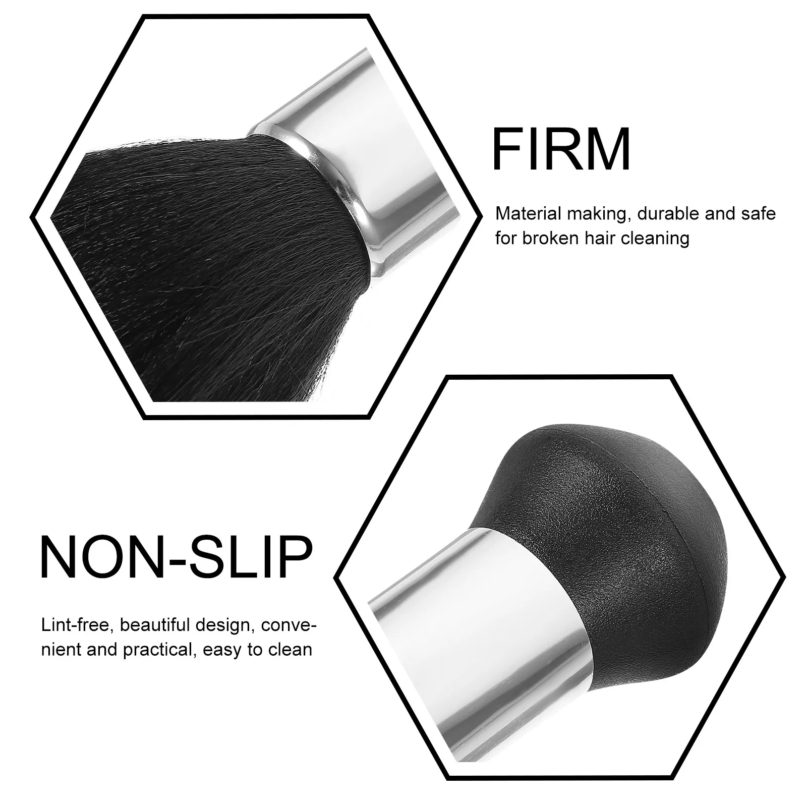 1Pcs Professional Neck Duster Brush Hair Cutting Kit Broken Hair Cleaning Brush Soft Bristle Salon Barber Home Use Hairdresser view 5