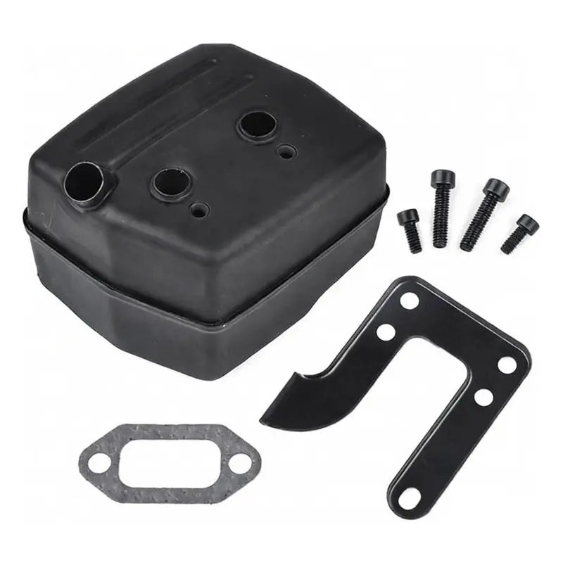 Exhaust Muffler Replacement Set- Kit For Chainsaws 61, 268 272, 272XP& Jonsered 625, 630 670-7 Pieces-AA26
