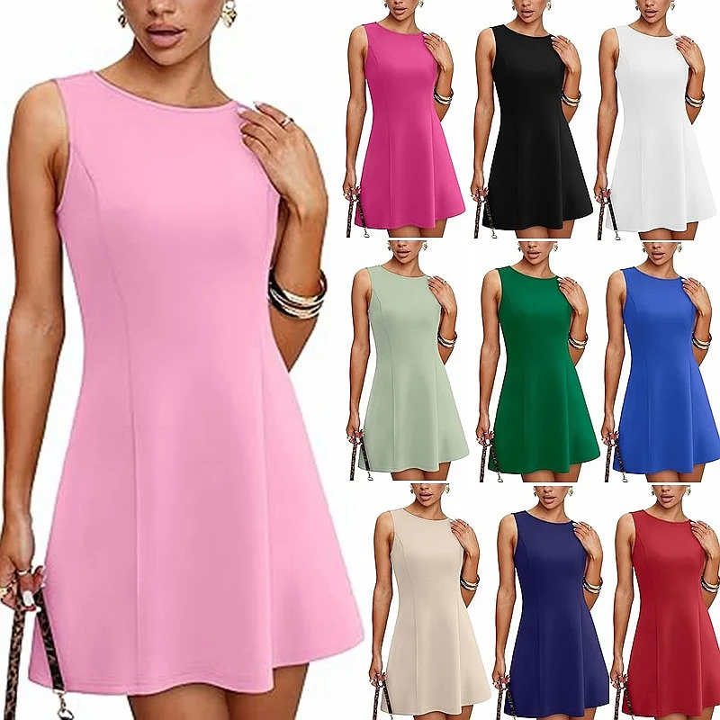 Seamless Knit Bodycon Dress Club Party Mini Dresses Spring Summer Sexy