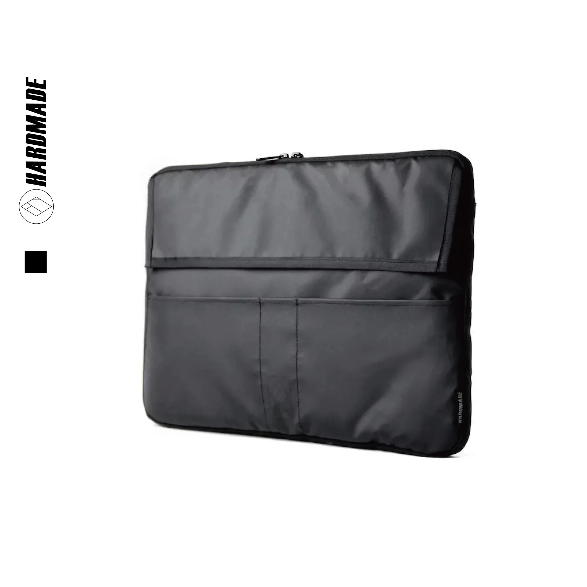 

HARDMADE Original Trendy k Texture Zipper oproof Inner Laptop Bag book Handheld Notebook Bag Nylon Fabric Medium Size