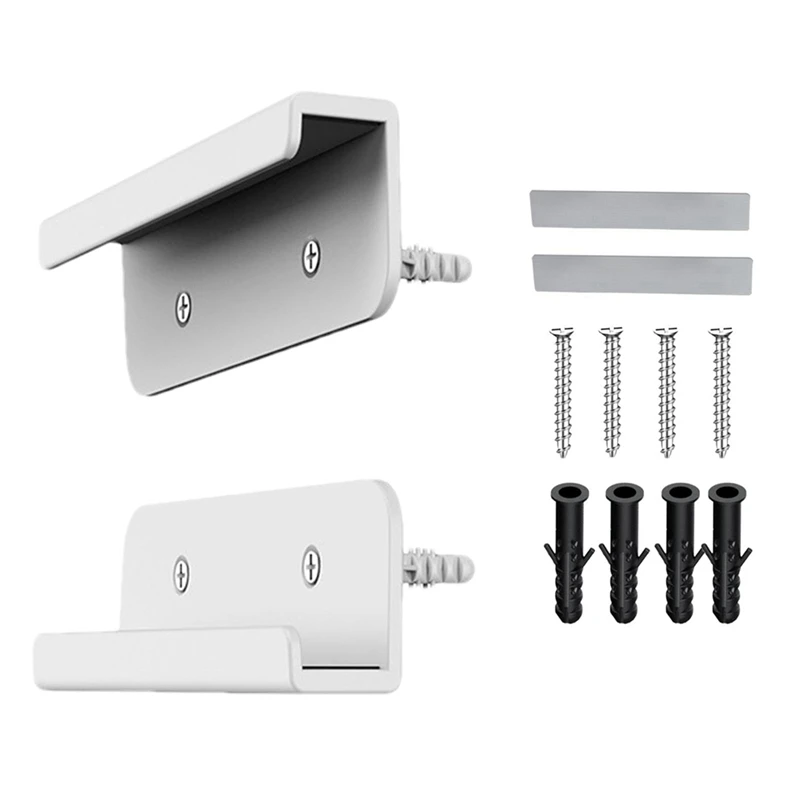 Tablet Wall Mount Fixed By Adhesive Or Screw Adhesive Tablet Stand For Samsung/Kindle/E-Reader