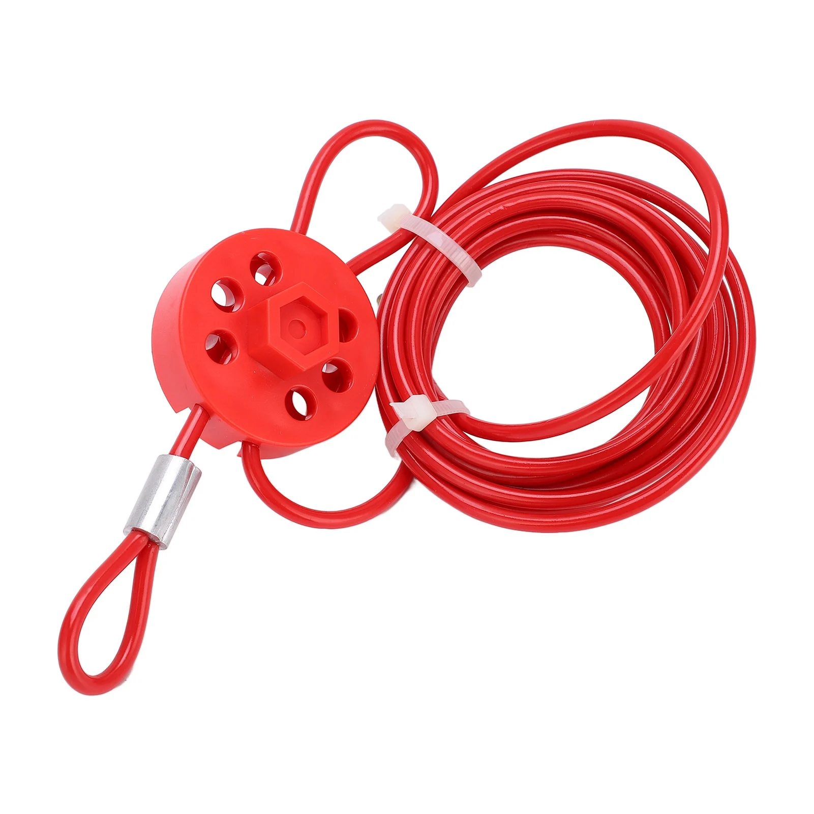 Adjustable Cable Lockout 2m Stainless Steel Lockable Handle Lockout Tagout Tool For Cable And Valve Safety Protection view 4