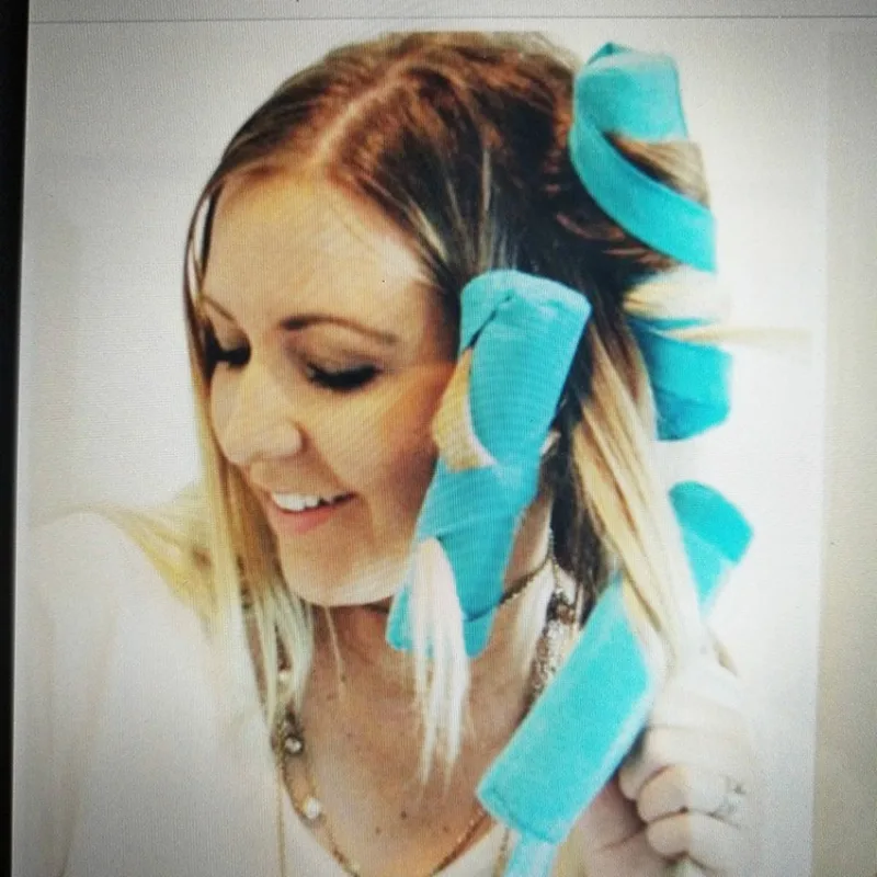 Heat‑Free Sponge Hair Rollers Soft Sleep‑In Curlers No‑Heat Foam Hair Styling Roller Set for Overnight Curls