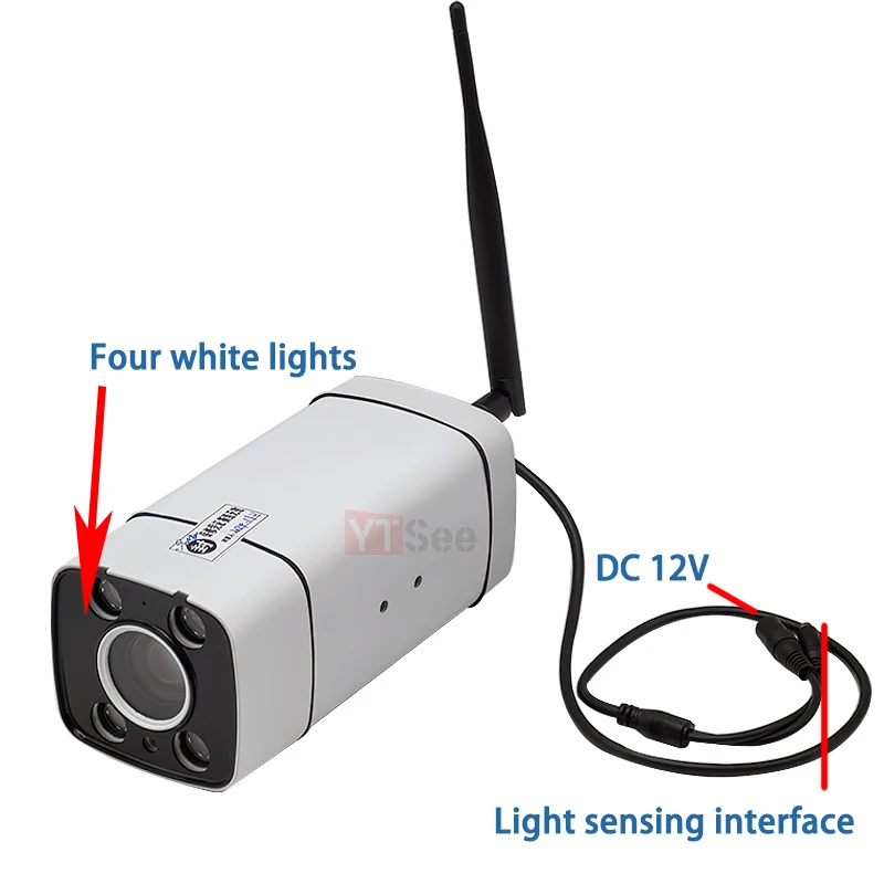 Ahd hd 1080p 30x lente óptica autofoco veículo-navio câmera suíte de transmissão sem fio 2.4ghz 1.5km sistema de segurança de distância