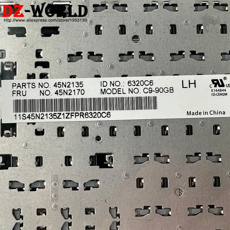 US RU UK LAS SP HB IL GK FR IC CFR IT HU BG English Keyboard for Lenovo Thinkpad T410 T420 S T510 T520 W510 W520 X220 i Laptop image 6