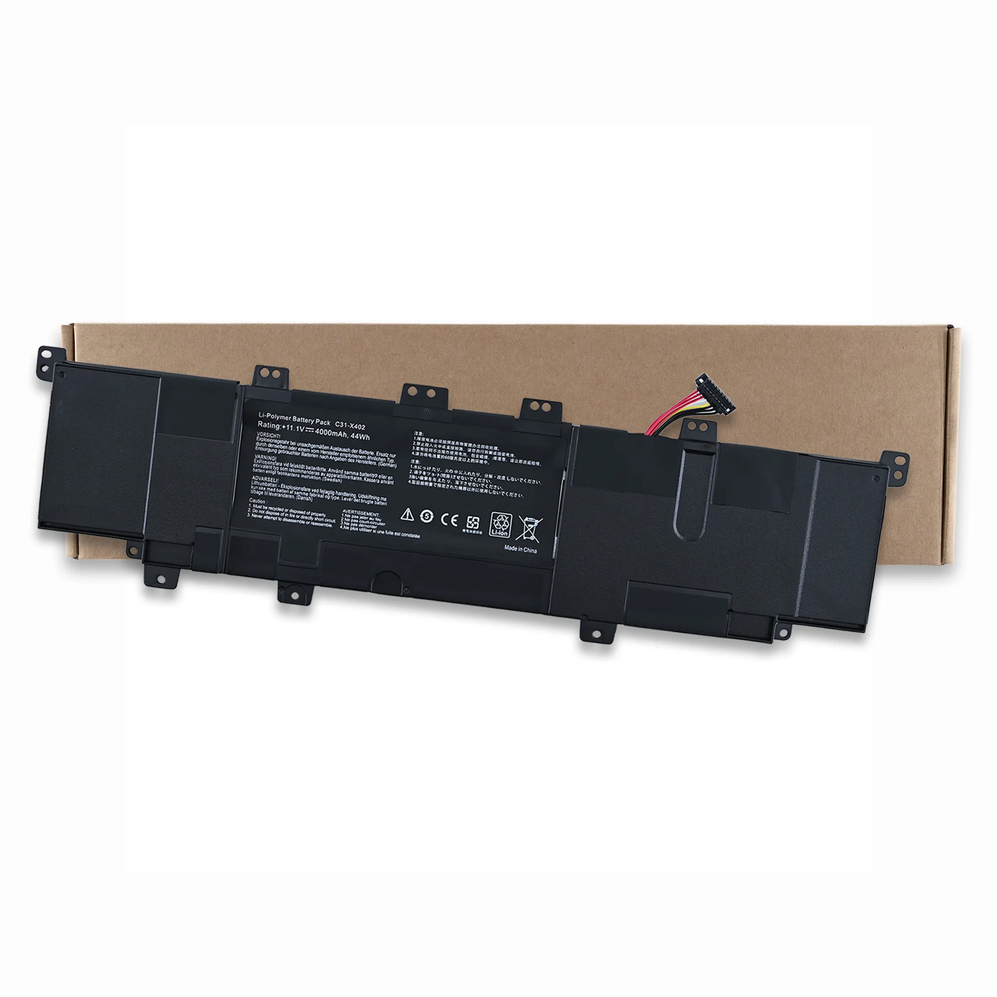LOLG C21-X402 7,4 V 38Wh C31-X402 11,1 V 44Wh batería original para ordenador portátil Asus VivoBook S300 S300E S300C S300CA S400E C100