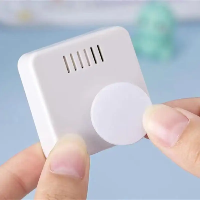 1-5PCS White Mini Temperature and Humidity Sensor Mini Home Electronic Wet Thermometer Bedroom Home