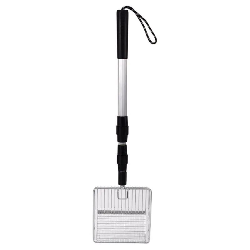 Stretchable Chicken Poop Scooper Chicken Coop Litter Sifting Shovel Cat Litter Scooper B