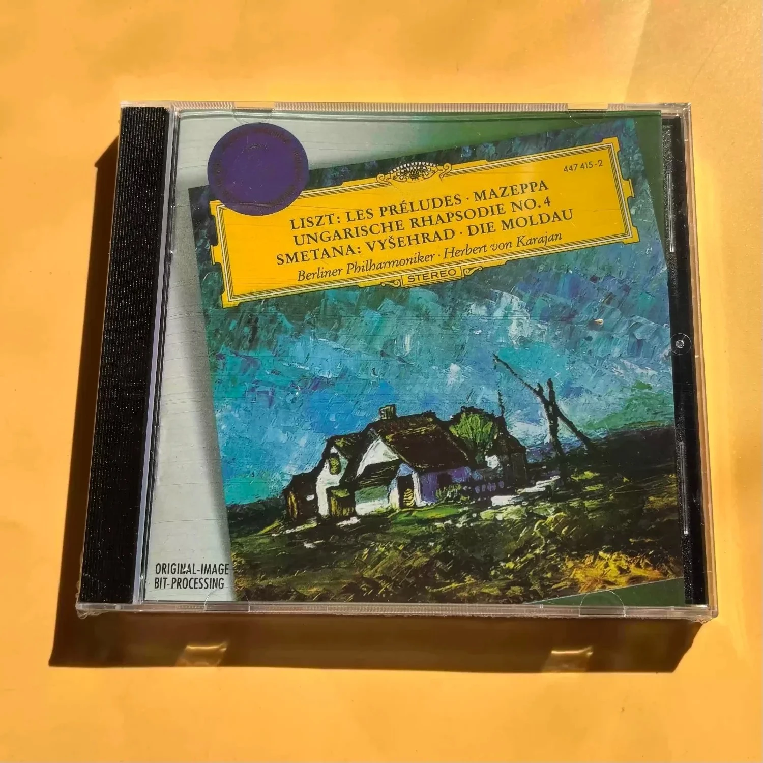 Romantische Ära Orchester-Symphonie-Gedicht Audio-CD Berühmte Symphonieorchester-Aufnahme Ölgemälde-Kunstcover High Fidelity