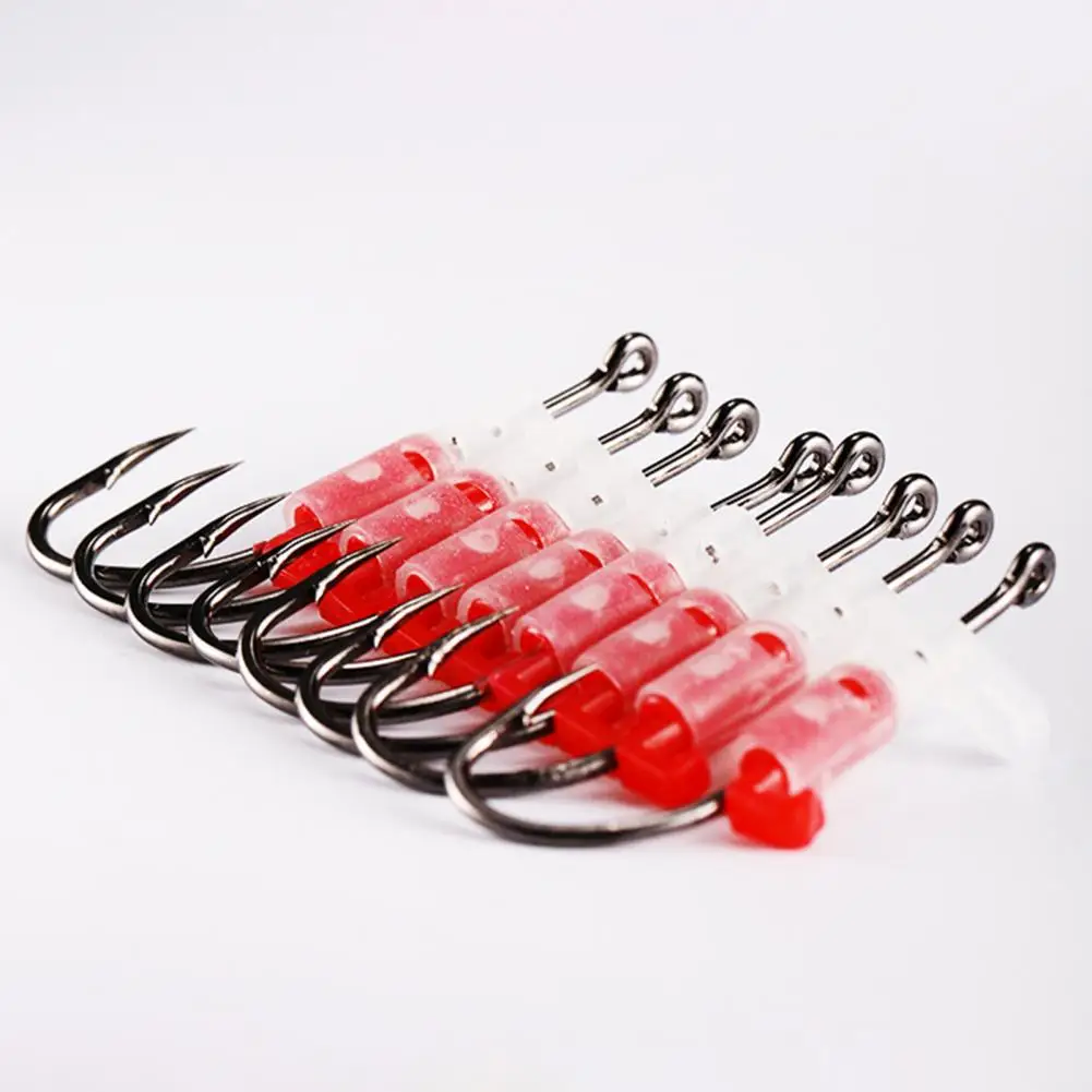 

Fishing Hooks Fishing Hooks Live Shrimp Fixing Hook Set for Freshwater Fishing Heavy Duty Glow-in-the-dark Barbed for Catfish
