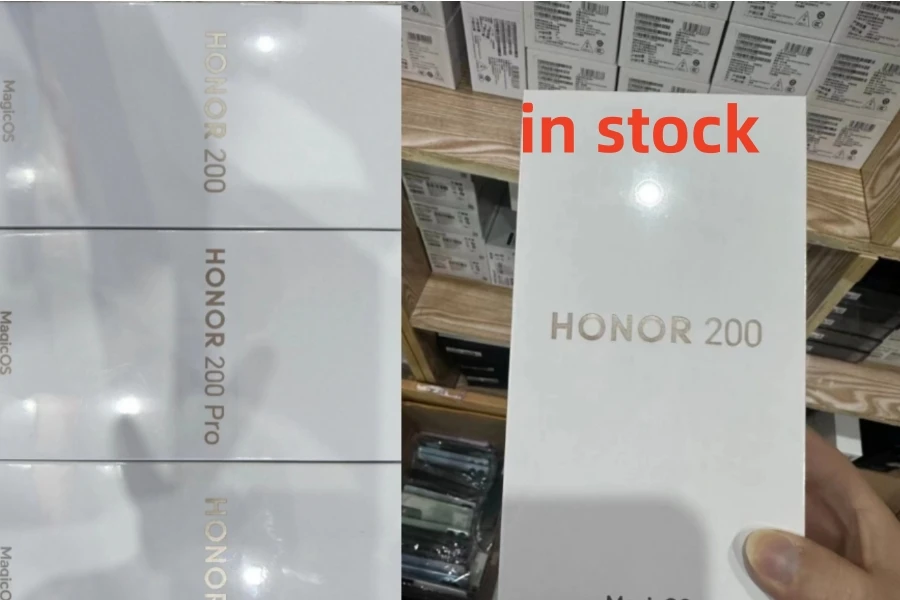 New Original Honor 200 Mobile Phone 5G Snapdragon 7 Gen 3 6.7'' 120Hz OLED Screen 5200mAh Battery 100W SuperCharge NFC Google