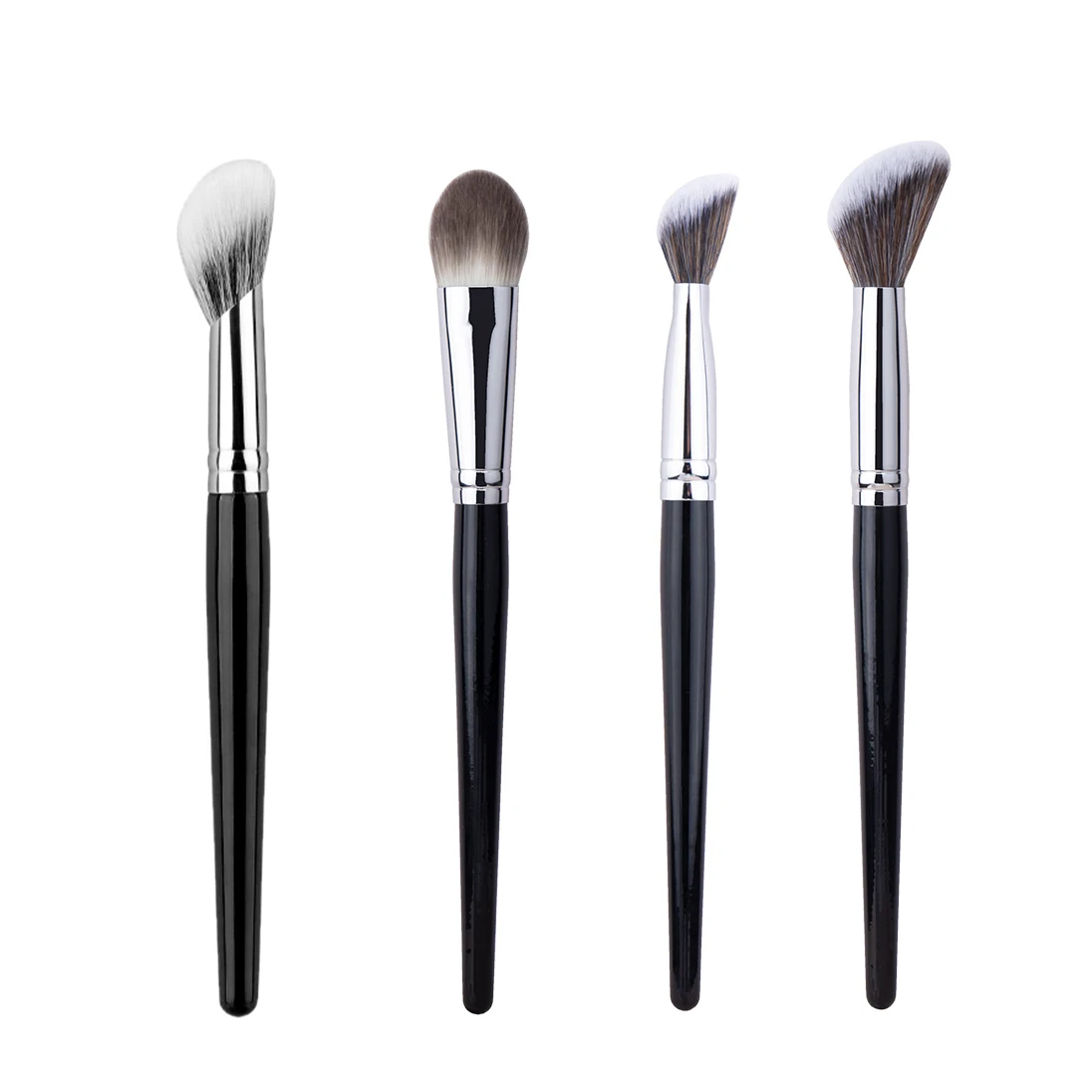 Pfirsich Herz Rouge Pinsel Pulver Rouge Creme Flüssigkeit Rouge Make-Up Pinsel Flache Kleine Präzise Rouge Pinsel Make-Up-Tools – Detail 9