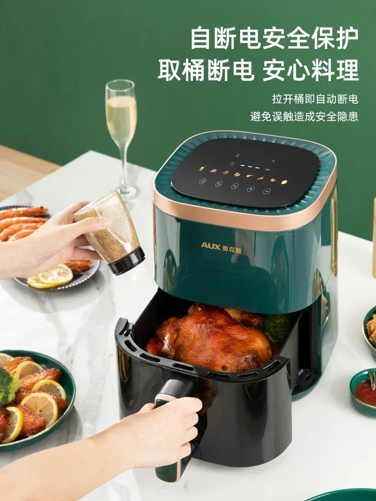 Home Air Electric Frying Pan & Mechatronic Oven - Multifunctional Automatic Smart with Oil-free Air Fryer Accessories.