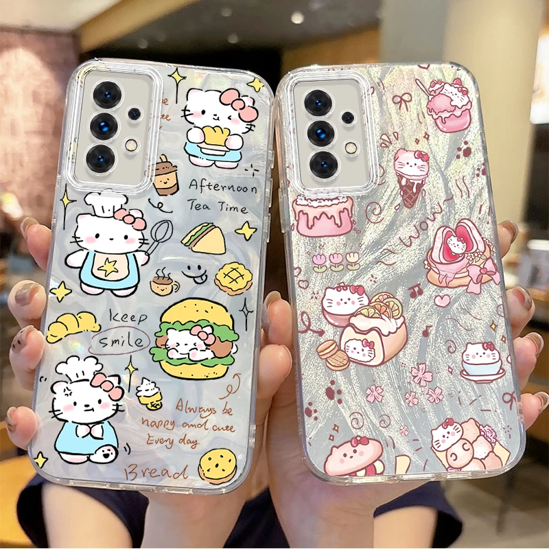 

Hot Sanrio Hello Kitty Phone Case For Samsung Galaxy A36 A35 A34 A33 A32 A31 A30 A25 A24 A23 A22 A21 A20 A16 A06 Dustproof Cover