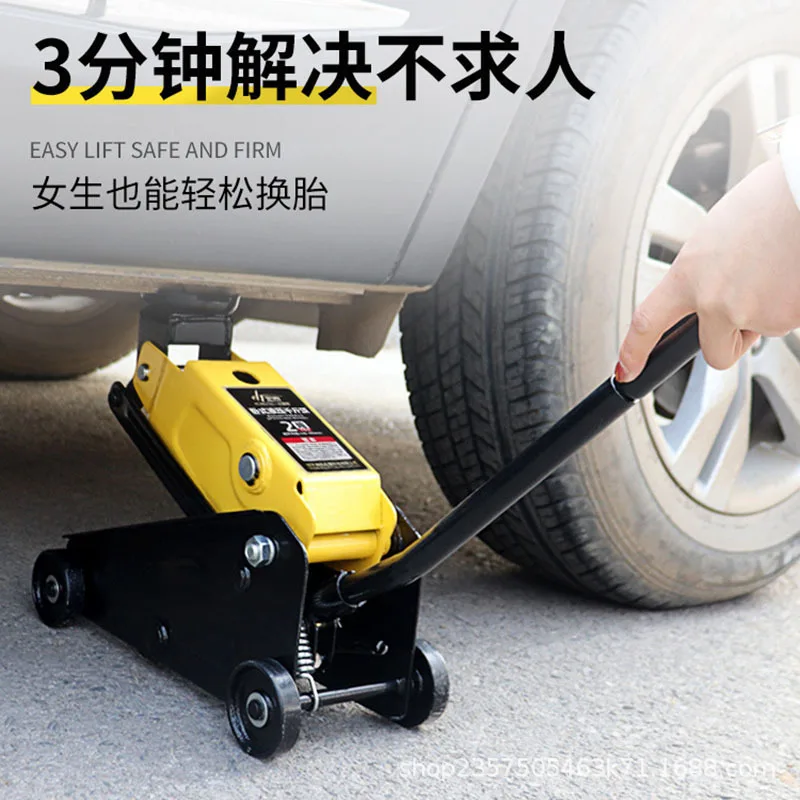 Horizontal Jack 2 Tons Tire Replacement Tool For Hydraulic Vehicle Auto Repair Equipment Manual Hydraulic Vehicle 3t5T Thousand