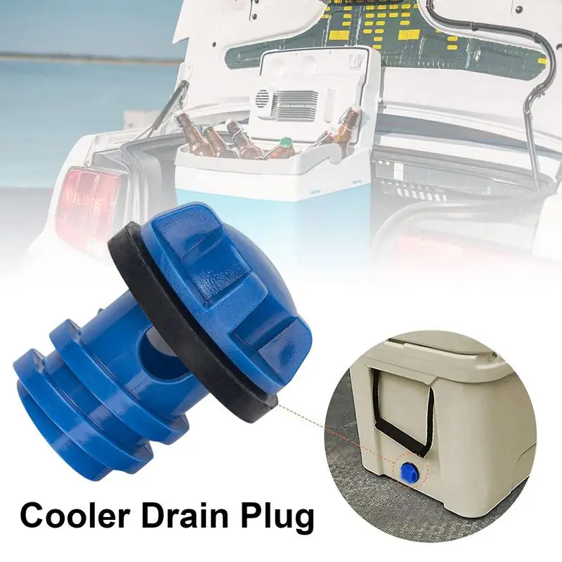 

Cooler Drain Plug Assembly Leak-Proof Cooler Accessories Drain Plug With Sealing Ring For Rotomolded Coolers