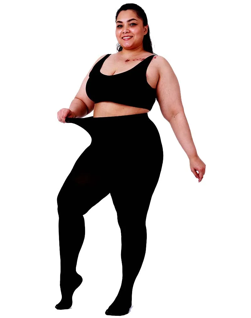 

Толстые термоколготки, женские теплые зимние сексуальные колготки больших размеров, леггинсы, женские эластичные свободные колготки с высокой талией