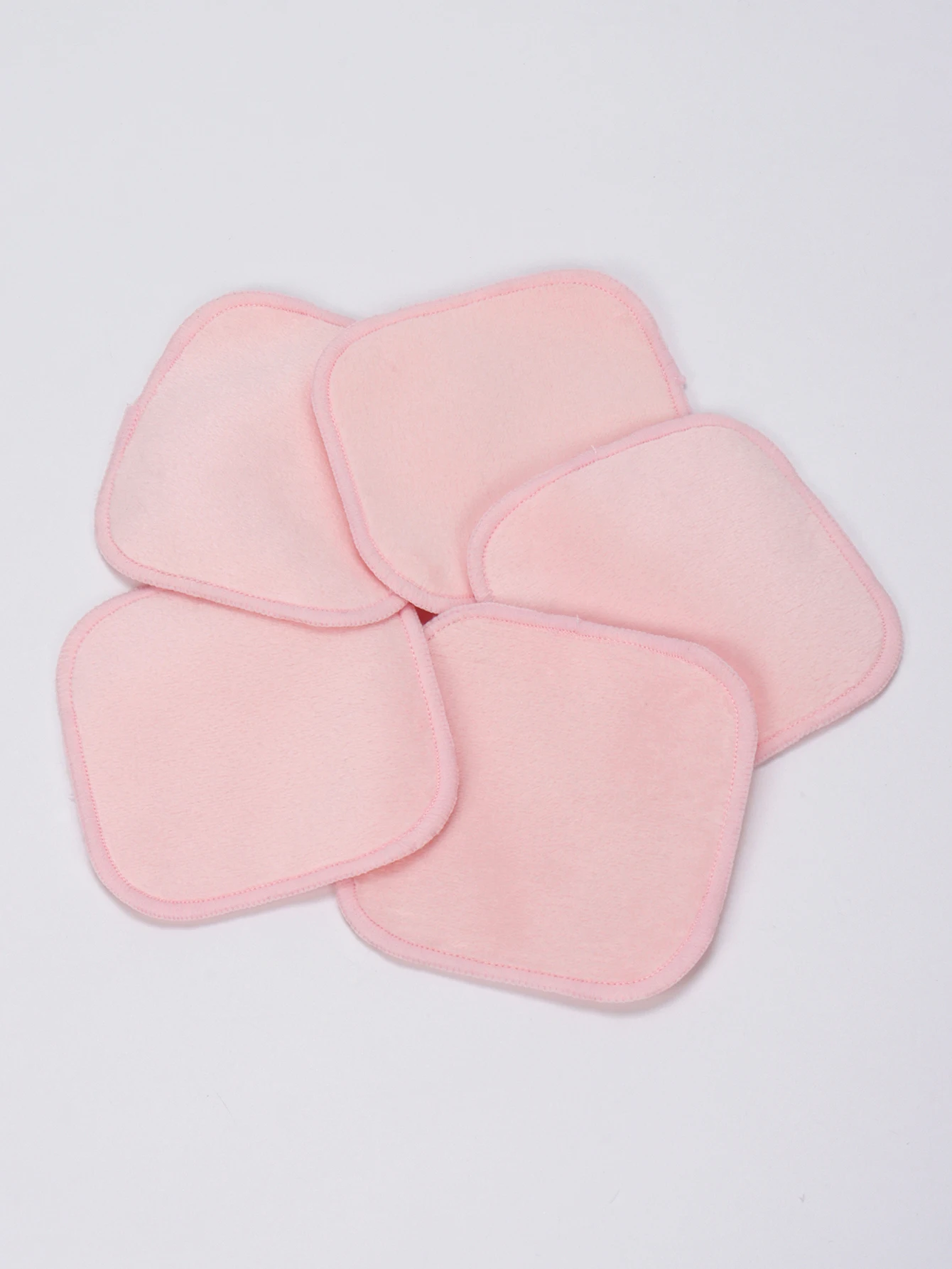 クリスタルスーパーソフトスクエアメイク落とし5/10/20個、再利用可能なメイク落としツール、洗顔、クレンジング、メイク落とし、スーツに最適