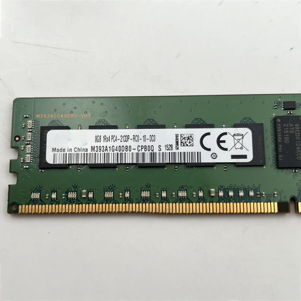 Imagem -04 - para Samsung 8gb 1rx4 Pc42133p-r 2133 Ddr4 Memória do Servidor Navio Rápido Alta Qualidade M39a1g40db0-cpb0q