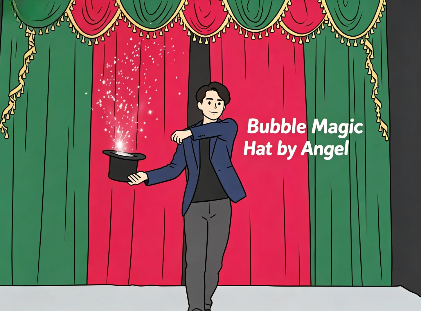 cappello-magico-a-bolle-di-angel-versione-con-telecomando-a-getto-singolo-doppio-trucchi-di-magia-da-palcoscenico-illusioni-accessori-per-spettacoli-di-magia-e-commedia