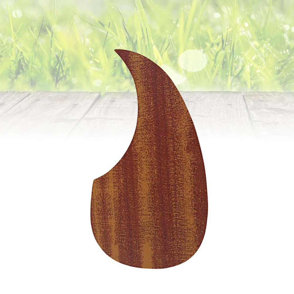 

Stickers Wood Grain Guard Plate Acoustic Guitar Scratch Classical Clear Pick Brown Fret Protector Fingerboard Guards