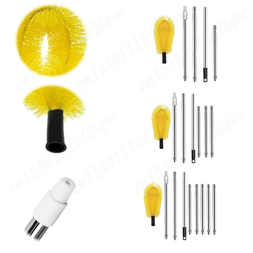 Gutter Cleaning Tools From The Ground Adjustable Guard Cleaner Tool Gutter Cleaning Brush for Easy Removing Leaves and Debris