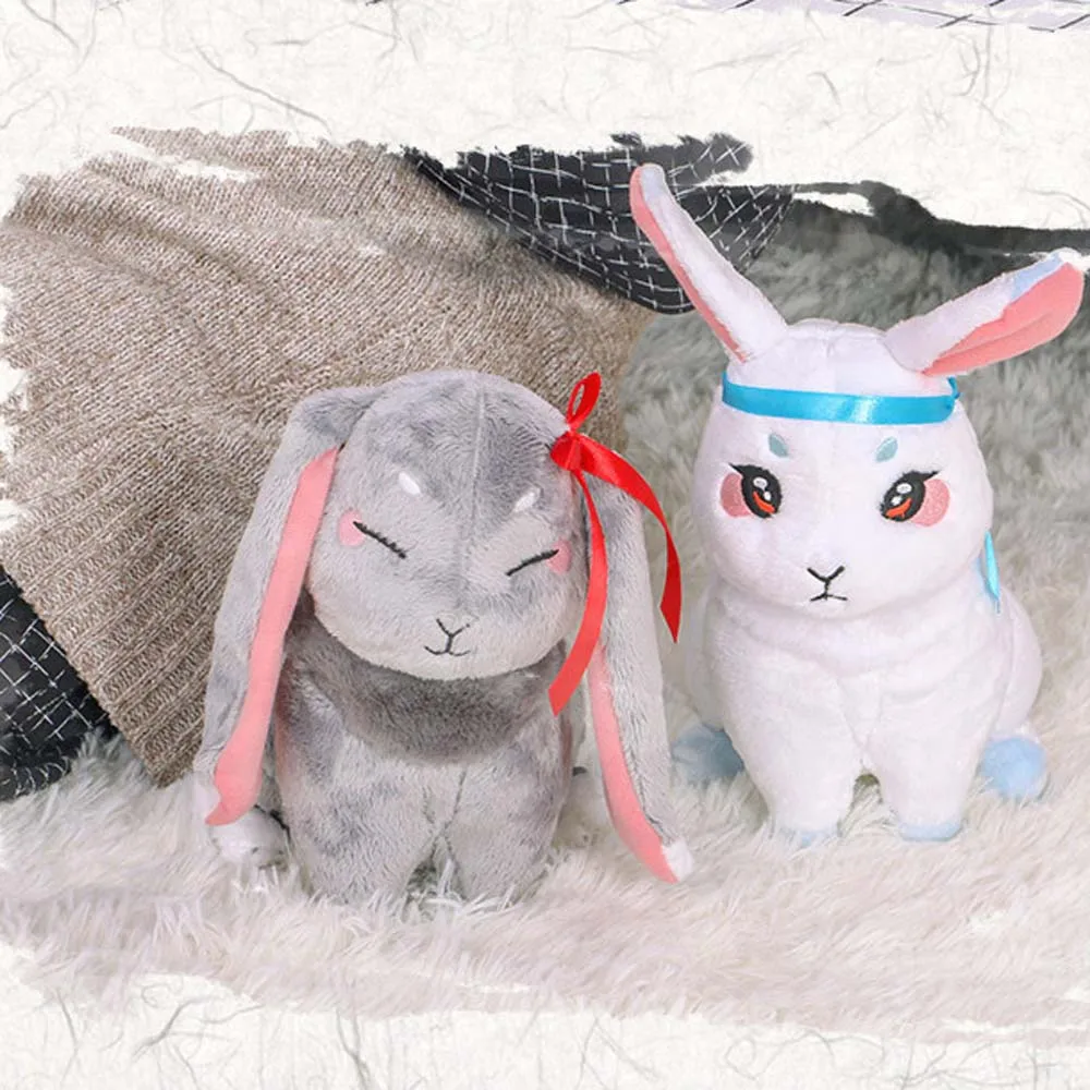 

Kawaii Kids Gifts Anime Dolls Rabbit Lan Wang Ji Bunny Stuffed Toys Mo Dao Zu Shi Plush Doll Plush Toys