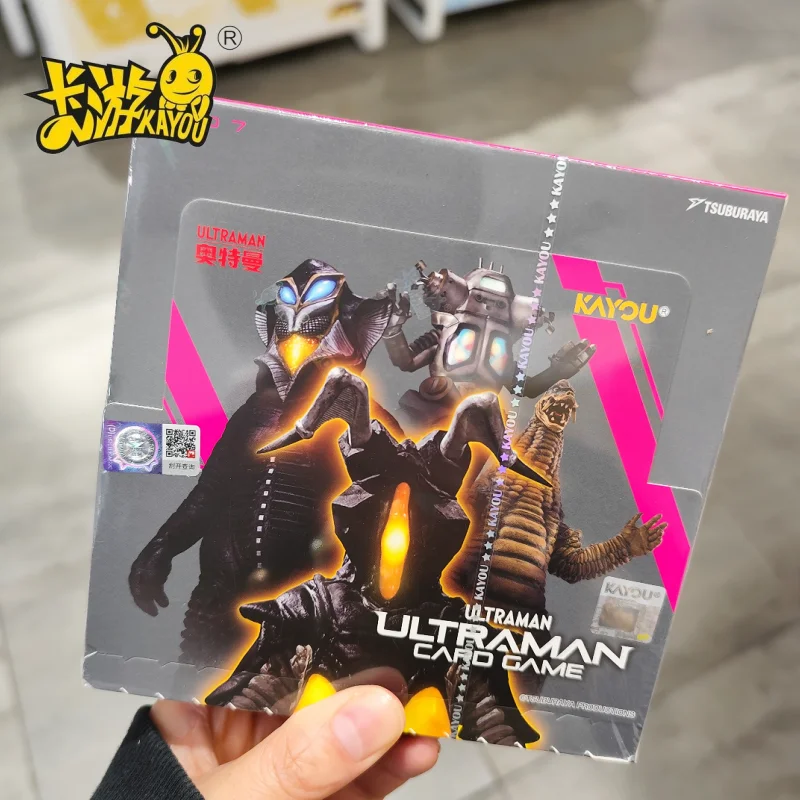 genuine-kayou-ultraman-collectible-card-trading-cards-ucg-big-monster-super-attack-bp07-animation-peripheral-gifts-whole-box