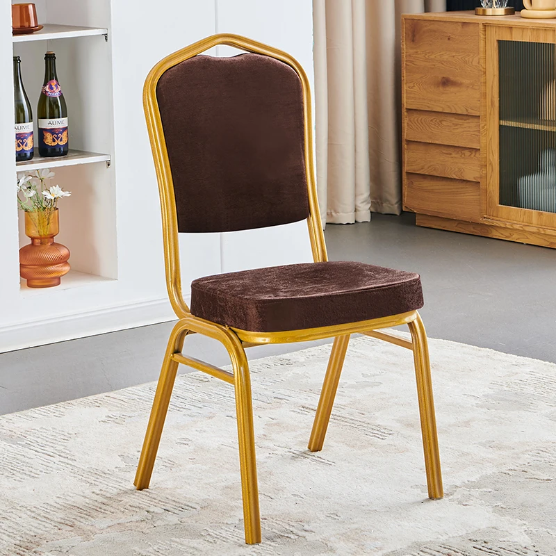 Bulk Throne Hotel Chairs Banqueting Single Wedding Church Dining Event Hotel Chairs Cheap Silla Dorada Living Room Furniture image 2