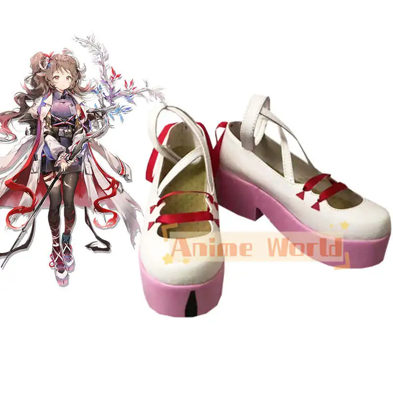 Arknights Eyjalla Cosplay sapatos