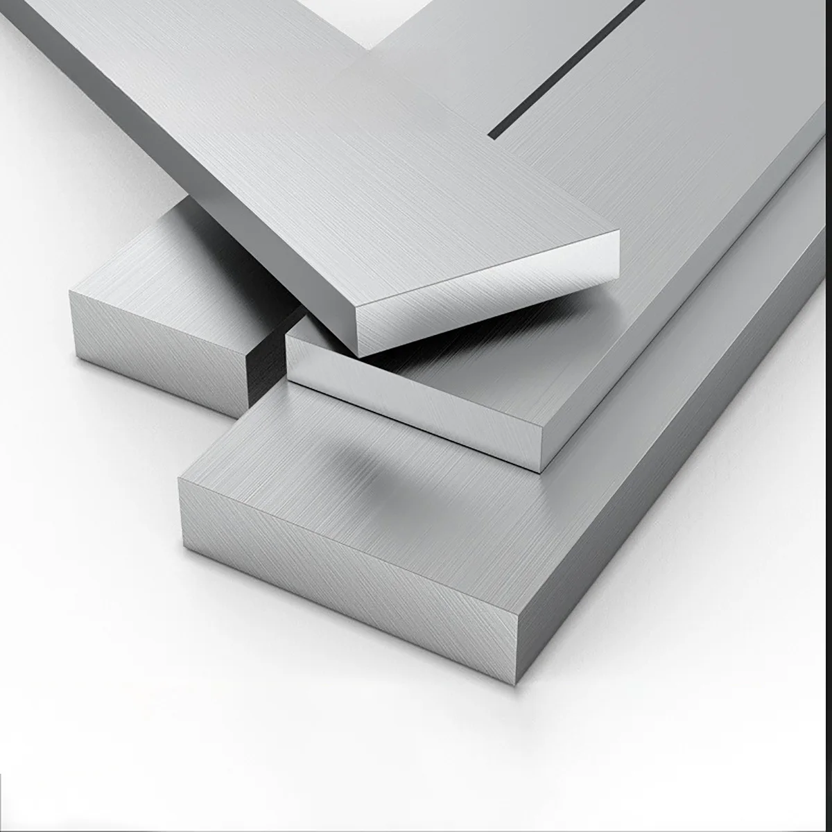 Thick 10/12/14/15/16/18/20mm 6061 Aluminum Alloy Flat Bar Width 10-130mm Length 500mm Board Metal Sheet  CNC