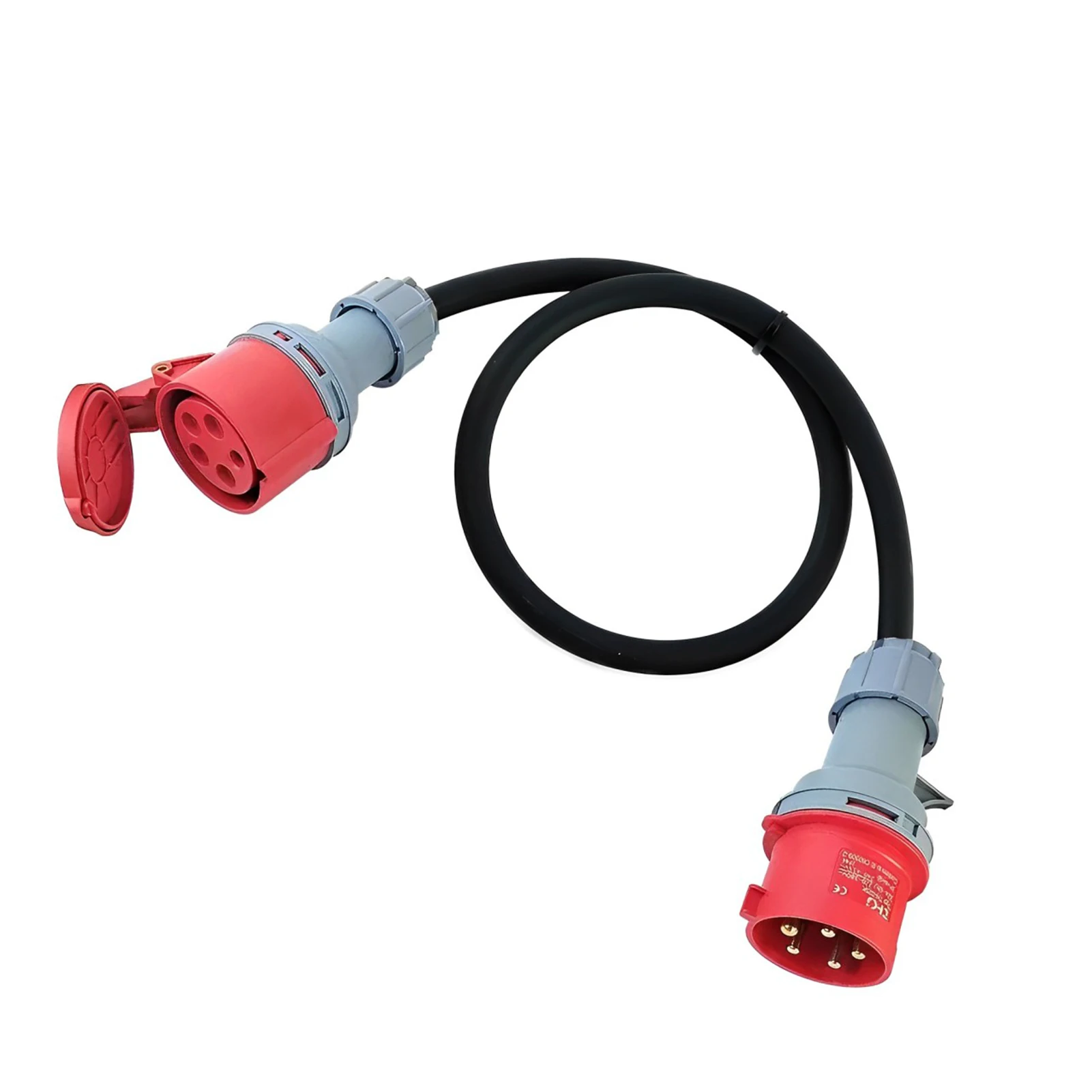 High Current Adapter 32 Male To 16 Female Adapter CEE Adapter 32 To 16 As Electric Car Accessory