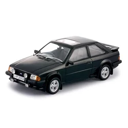 Diecast 1/18 Scale 1981  Escort MK3 GL Simulation Alloy Car Model Static Display Collectible Toy Gift Decration Souvenir