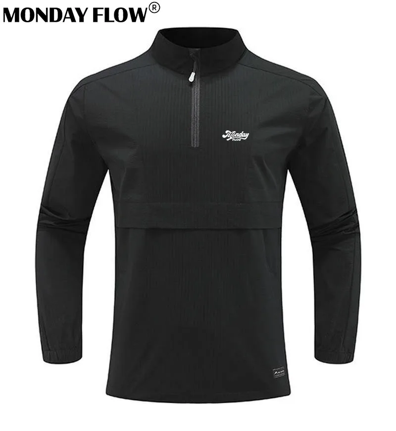 Friday Flow-Jaqueta de golfe Windproof masculina, casual de golfe, slim sportswear, alta qualidade, moda outono, nova