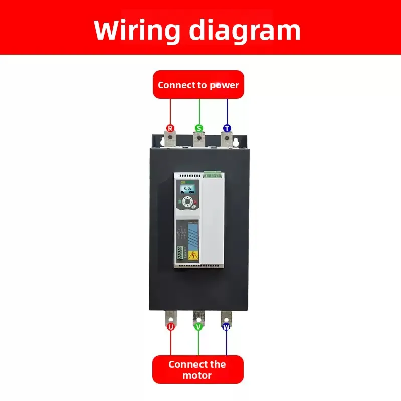 Built-in Bypass Soft Starter - 18.5-75kW Three-Phase Auto Bypass Motor Control System