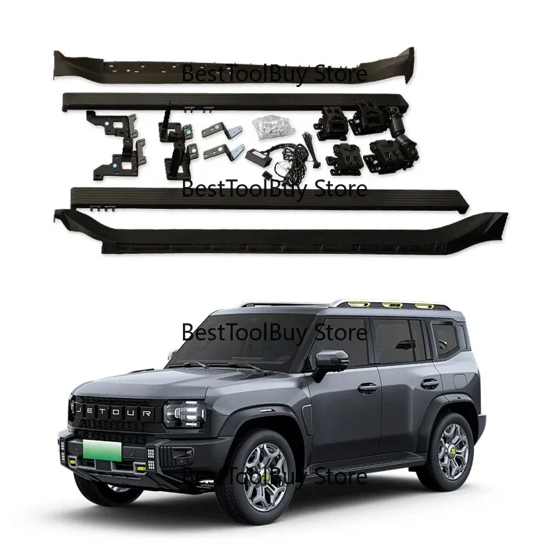 

Noble Automatic Threshold Car Accessories Aluminum Alloy Power Running Board for JETOUR T2 Hybrid 2024 Electric Side Step