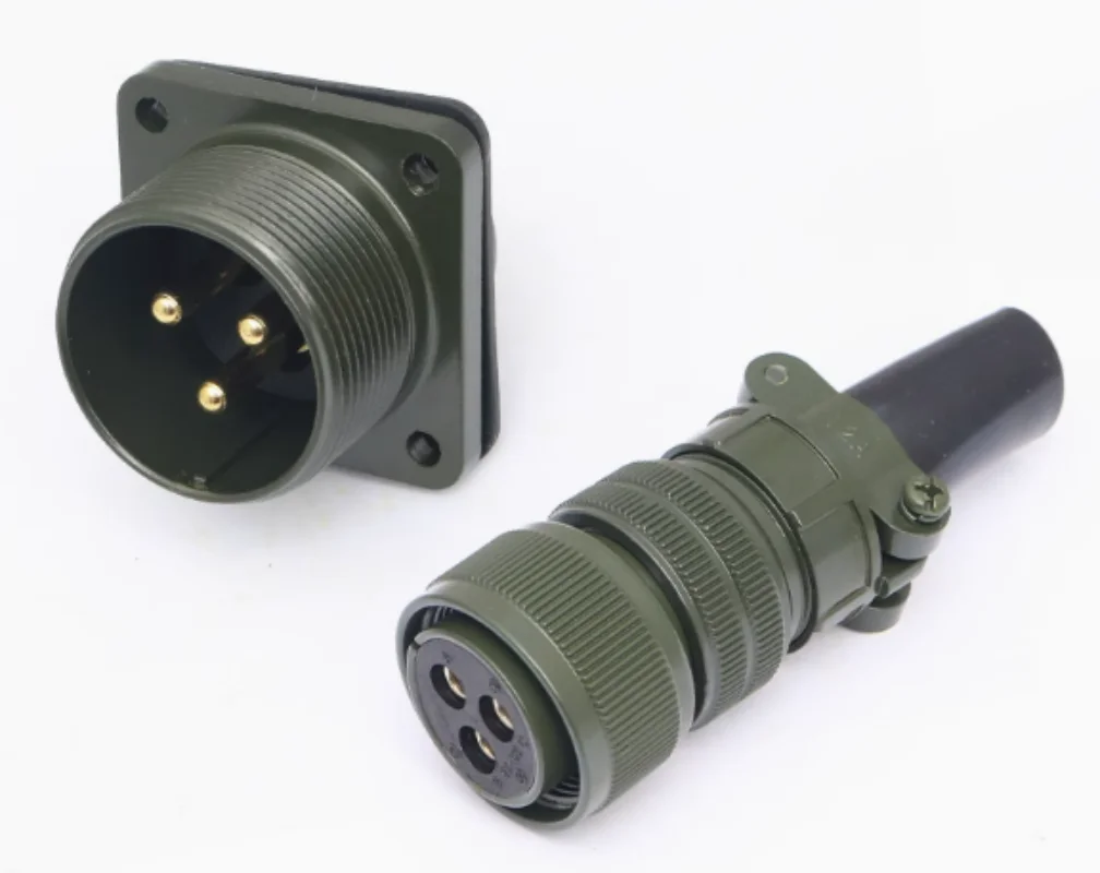 

5015 military standard waterproof aviation plug socket 3-core MS3106A20-19S MS3102A20-19P