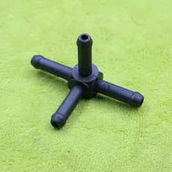 Apply to POLO 1.6 Caddy Jetta Bora Water pipe joint Connector of heating water pipe Four way connector