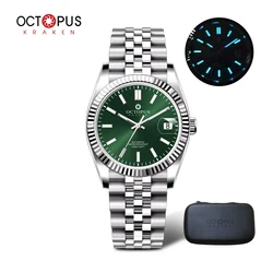 Octopus Kraken 36Mm Luxury Men's Automatic Watch Pt5000 Luxury Sapphire Stainless Steel Waterproof 10Bar Night Light Bwg-9 Reloj